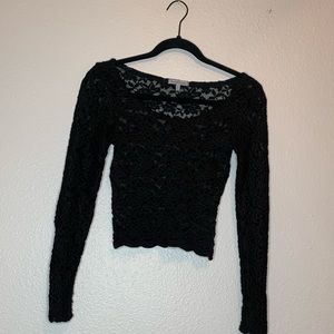 Charlotte Russ Lace Top